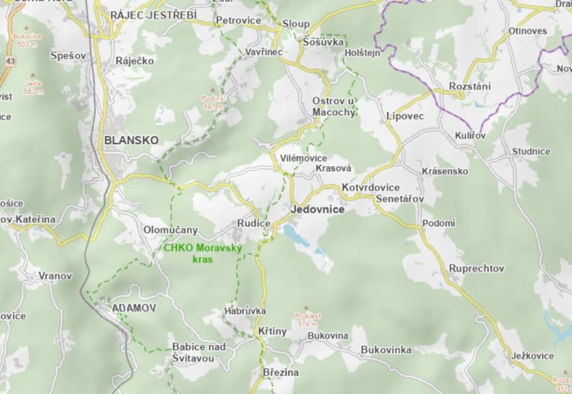 Prodej pozemku 2.470 m², Blansko, Jihomoravský kraj Prodej pozemku 2.470 m², Blansko, Jihomoravský kraj