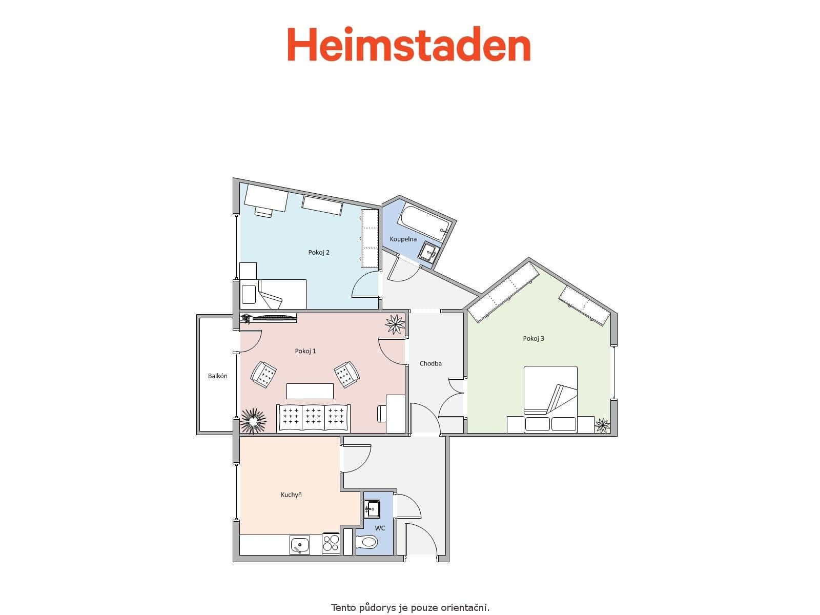 Pronájem bytu 3+1 81 m², Anenská, Frýdek-Místek, Moravskoslezský kraj Pronájem bytu 3+1 81 m², Anenská, Frýdek-Místek, Moravskoslezský kraj
