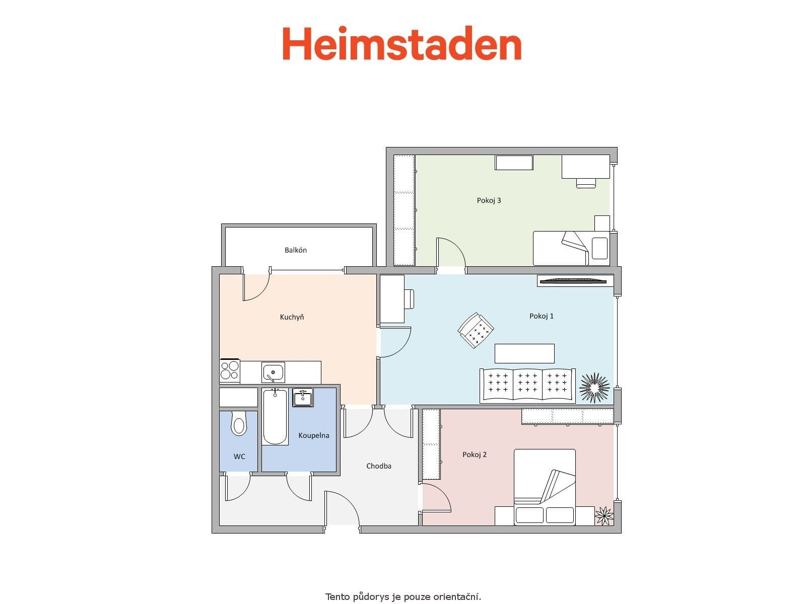 Pronájem bytu 3+1 79 m², Československé armády, Frýdek-Místek, Moravskoslezský kraj Pronájem bytu 3+1 79 m², Československé armády, Frýdek-Místek, Moravskoslezský kraj