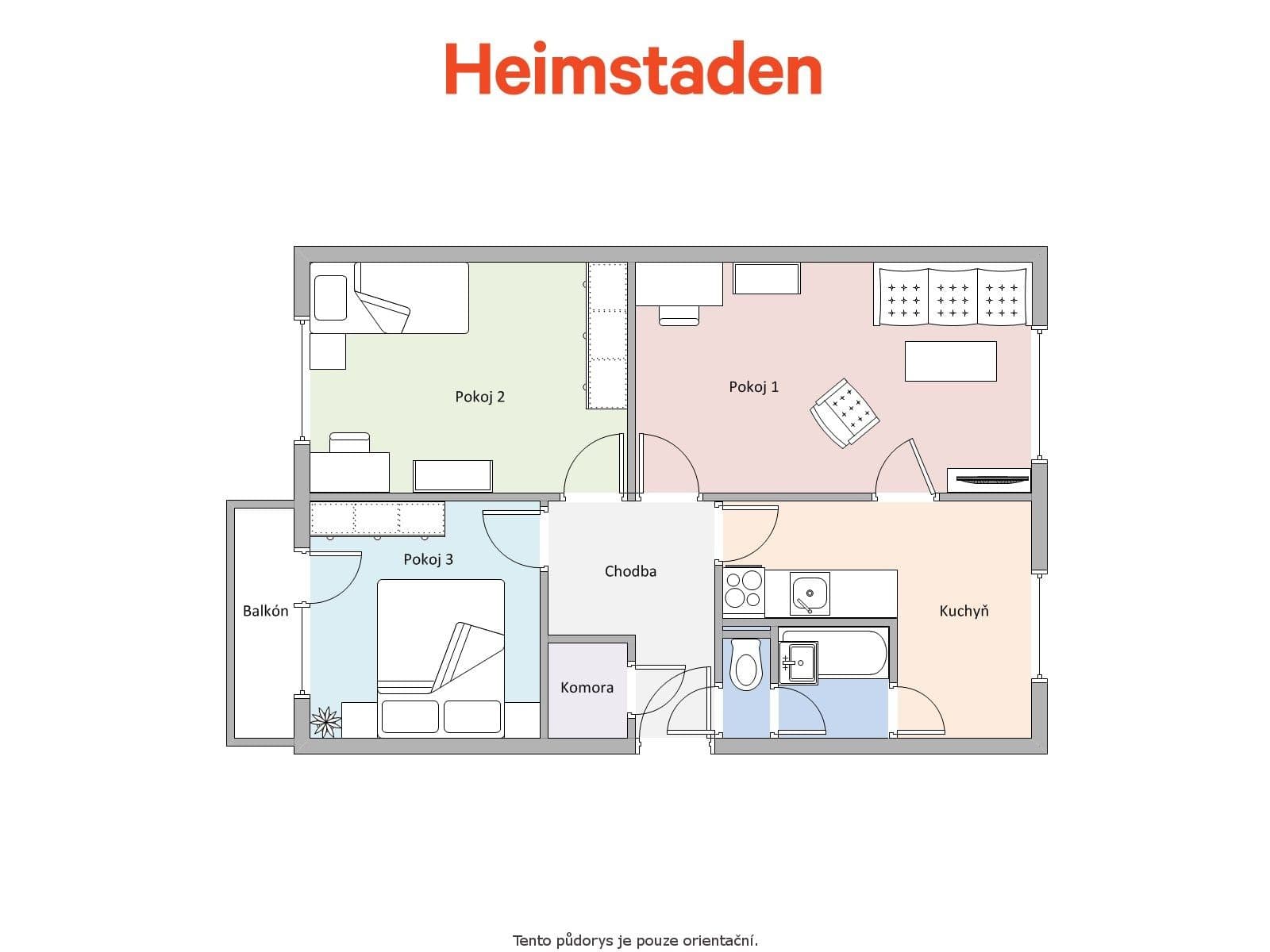 Pronájem bytu 3+1 74 m², Třanovského, Frýdek-Místek, Moravskoslezský kraj Pronájem bytu 3+1 74 m², Třanovského, Frýdek-Místek, Moravskoslezský kraj