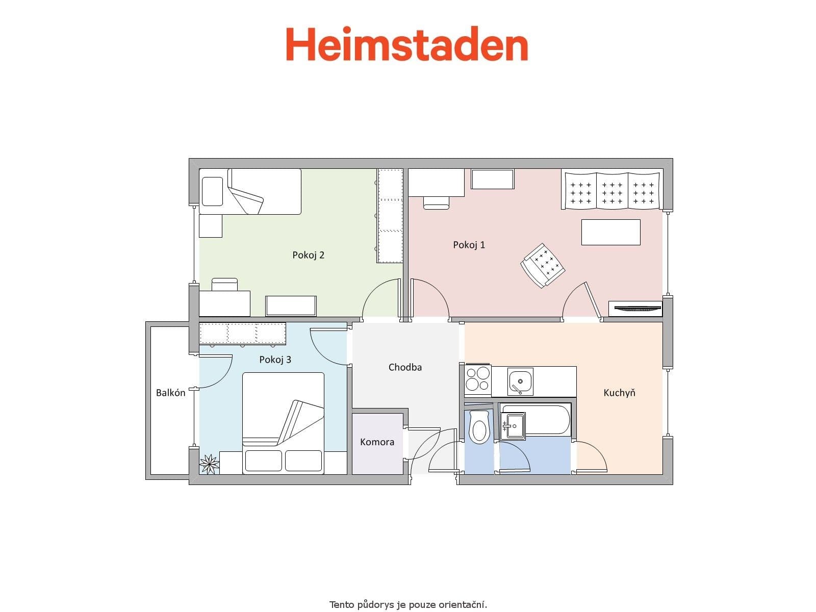 Pronájem bytu 3+1 74 m², Třanovského, Frýdek-Místek, Moravskoslezský kraj Pronájem bytu 3+1 74 m², Třanovského, Frýdek-Místek, Moravskoslezský kraj