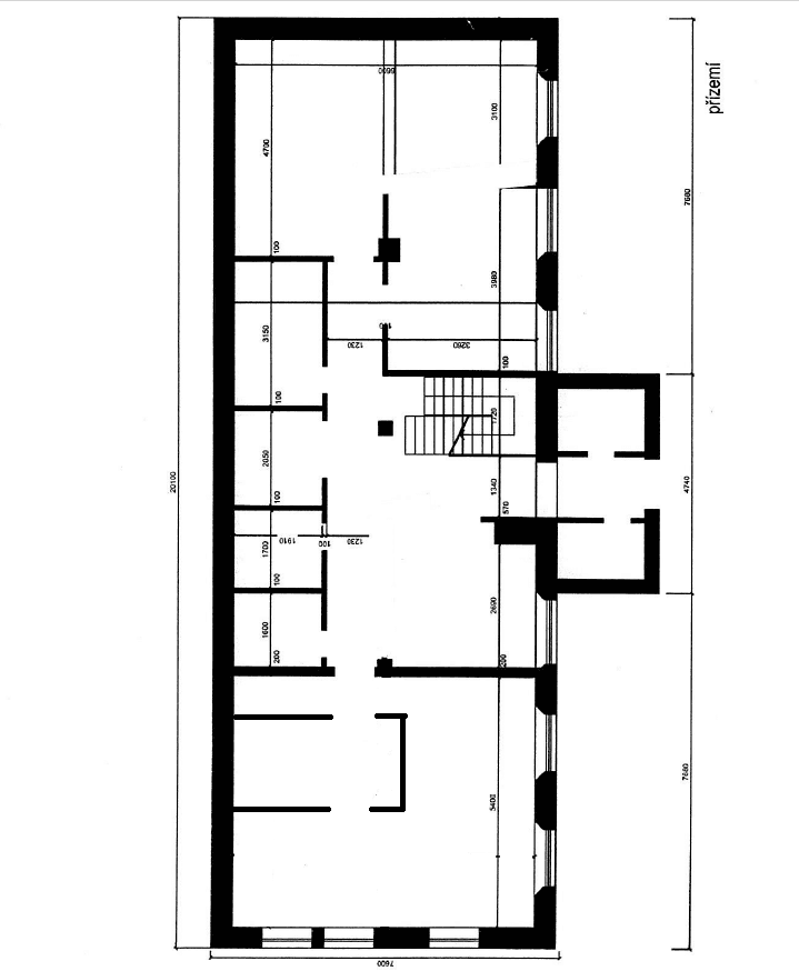 Pronájem kanceláře 135 m², Lidická, Praha, Praha Pronájem kanceláře 135 m², Lidická, Praha, Praha