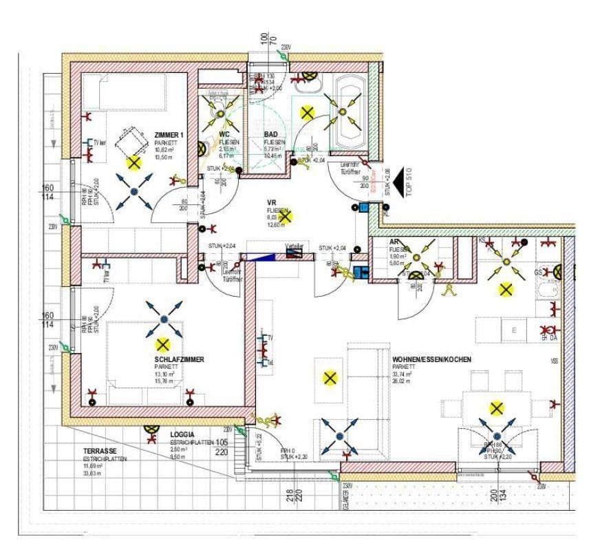 Pronájem bytu 3+1 75 m², Schwimmbadstraße 40, Ried im Innkreis, Horní Rakousko Pronájem bytu 3+1 75 m², Schwimmbadstraße 40, Ried im Innkreis, Horní Rakousko