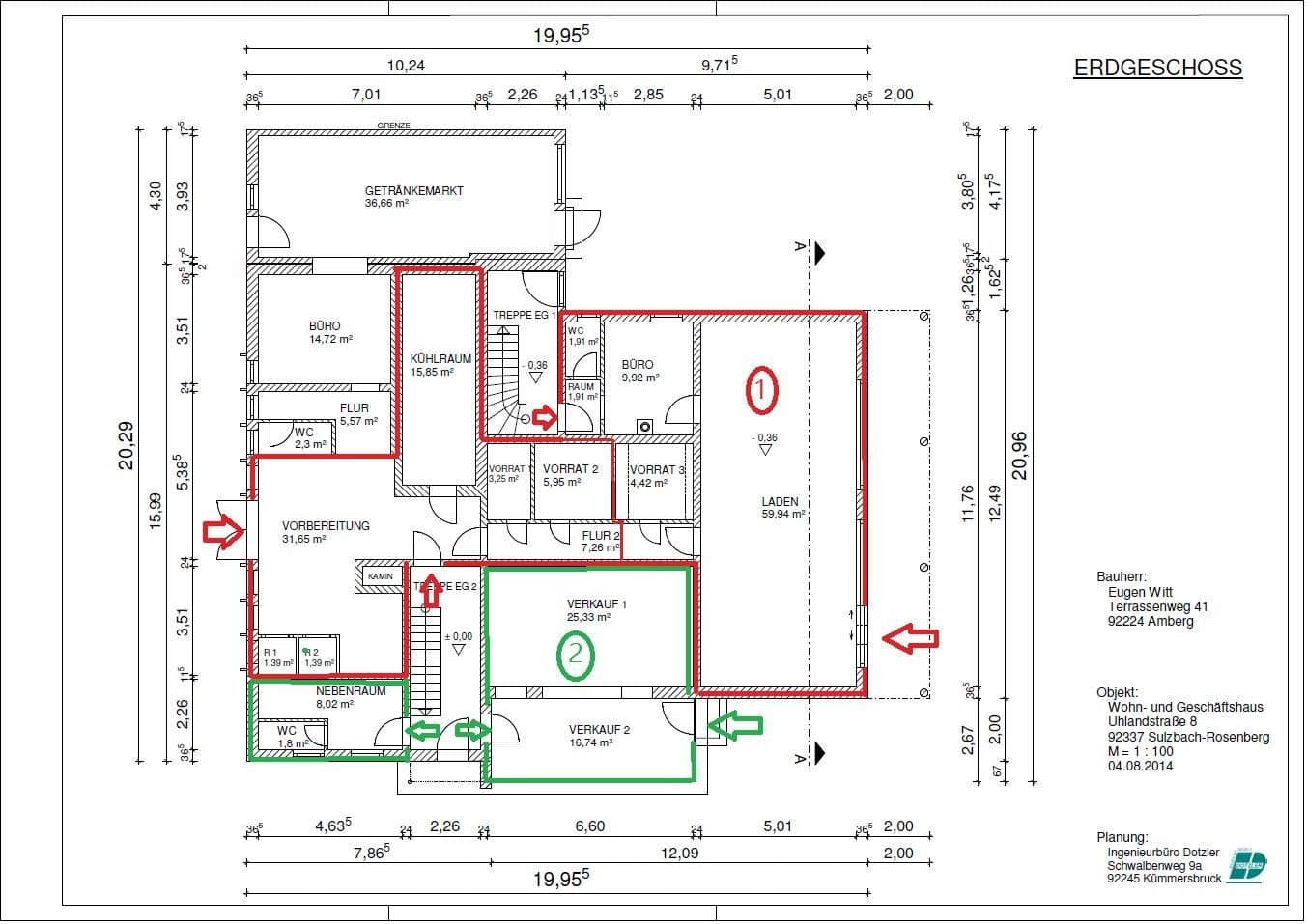 Prodej domu 482 m², pozemek 780 m², Uhlandstraße 8, Sulzbach-Rosenberg, Bavorsko Prodej domu 482 m², pozemek 780 m², Uhlandstraße 8, Sulzbach-Rosenberg, Bavorsko
