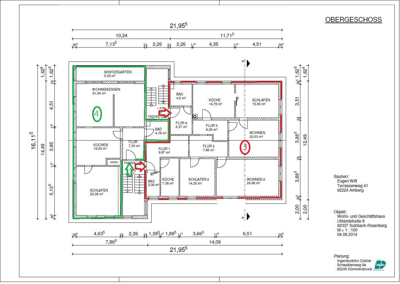 Prodej domu 482 m², pozemek 780 m², Uhlandstraße 8, Sulzbach-Rosenberg, Bavorsko Prodej domu 482 m², pozemek 780 m², Uhlandstraße 8, Sulzbach-Rosenberg, Bavorsko