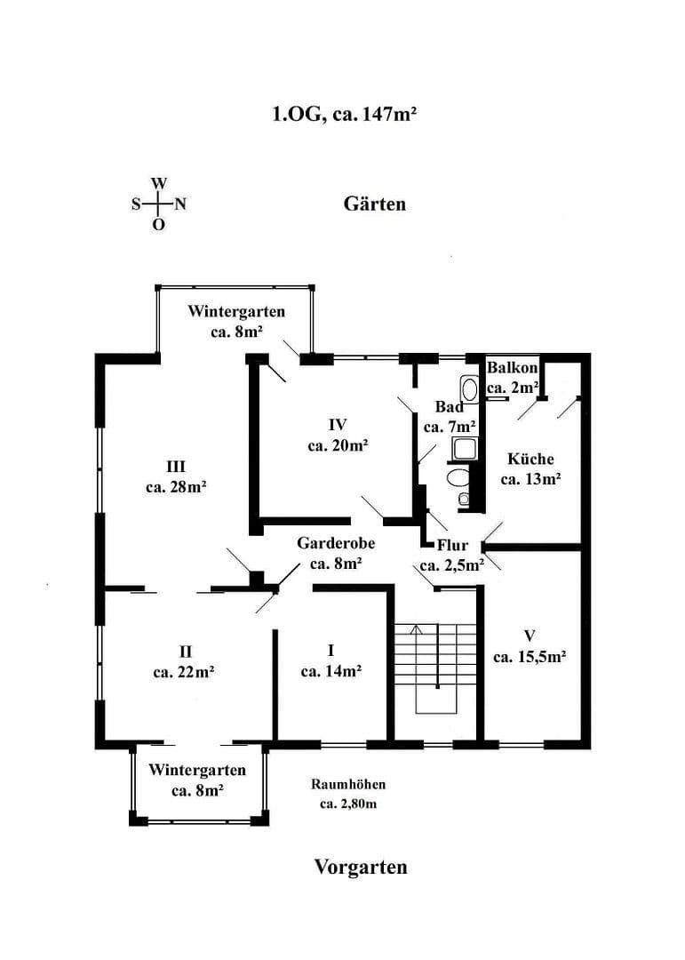 Pronájem bytu 5+1 147 m², Hildesheim, Dolní Sasko Pronájem bytu 5+1 147 m², Hildesheim, Dolní Sasko