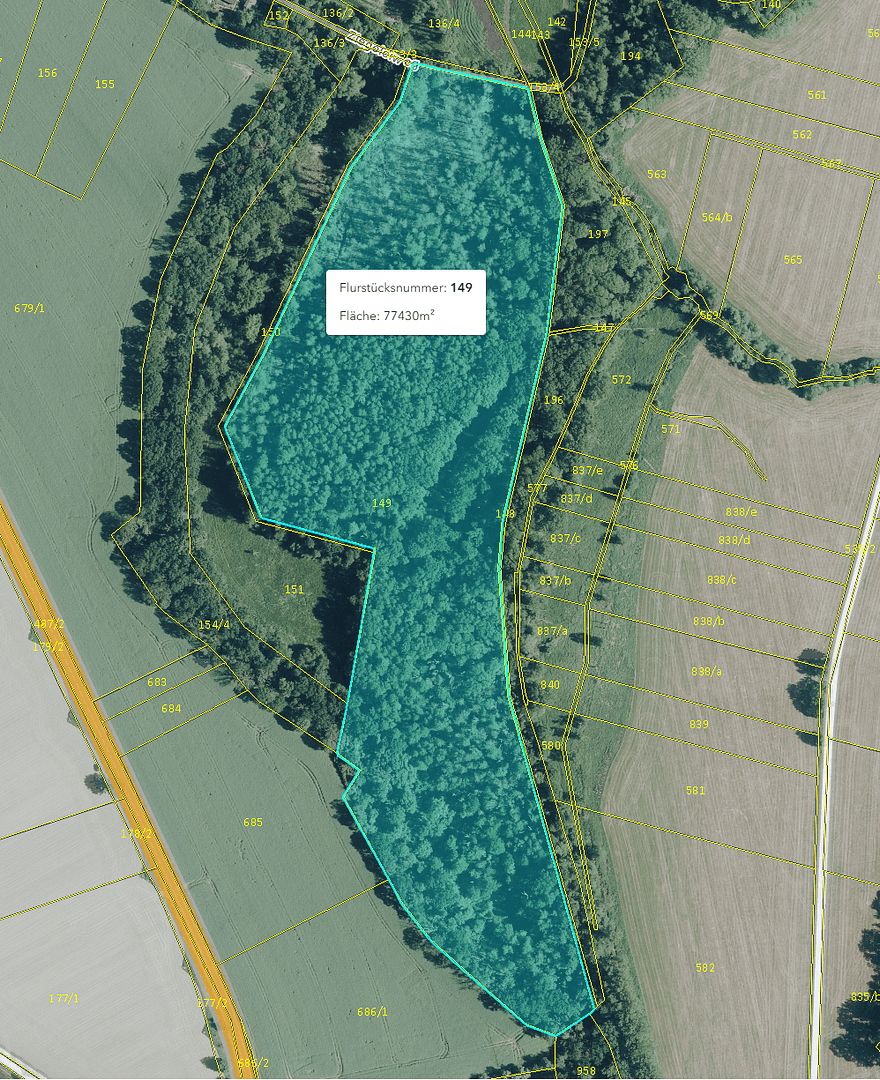 Prodej pozemku 125.660 m², Ziegeleiweg, Jesewitz, Sasko Prodej pozemku 125.660 m², Ziegeleiweg, Jesewitz, Sasko