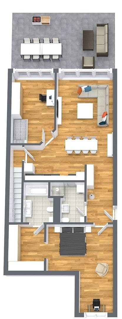 Prodej bytu 6+1 187 m², Donauwörther Str. 121, Augsburg, Bavorsko Prodej bytu 6+1 187 m², Donauwörther Str. 121, Augsburg, Bavorsko
