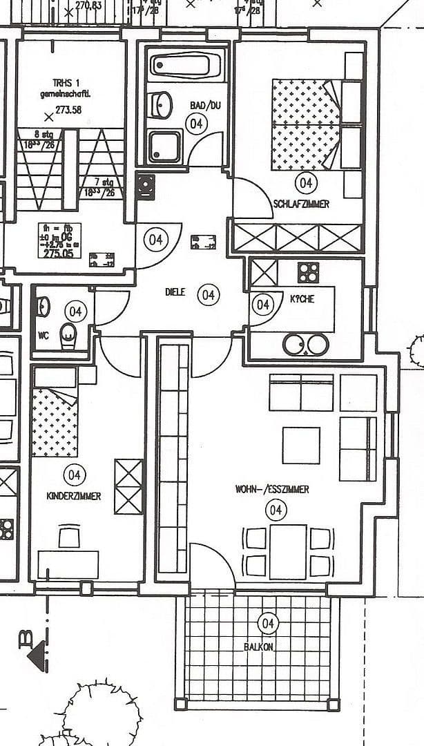 Pronájem bytu 3+1 74 m², Asperg, Bádensko-Württembersko Pronájem bytu 3+1 74 m², Asperg, Bádensko-Württembersko