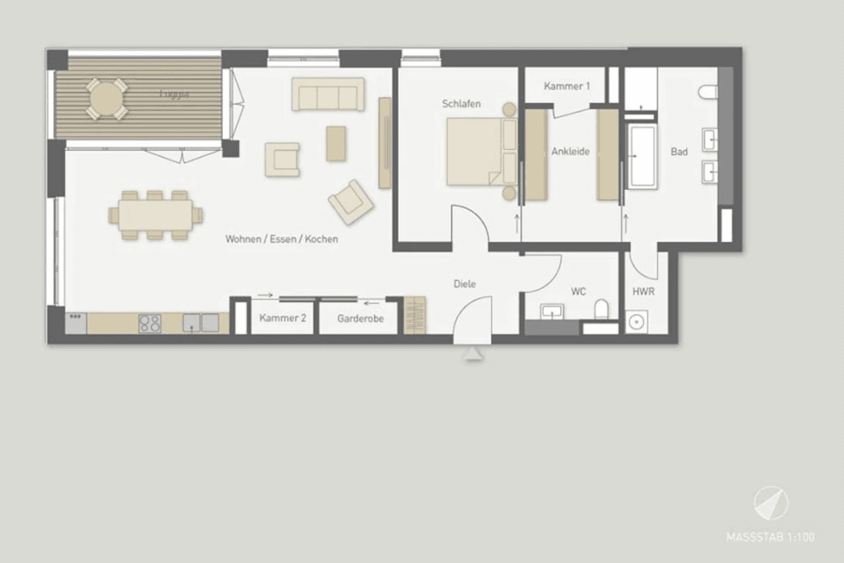 Prodej bytu 3+1 113 m², Berlin, Berlín Prodej bytu 3+1 113 m², Berlin, Berlín