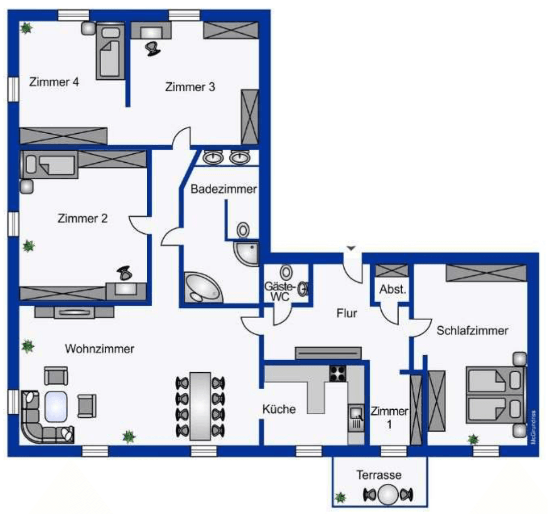 Prodej bytu 5+kk 161 m², Speyer, Porýní-Falc Prodej bytu 5+kk 161 m², Speyer, Porýní-Falc