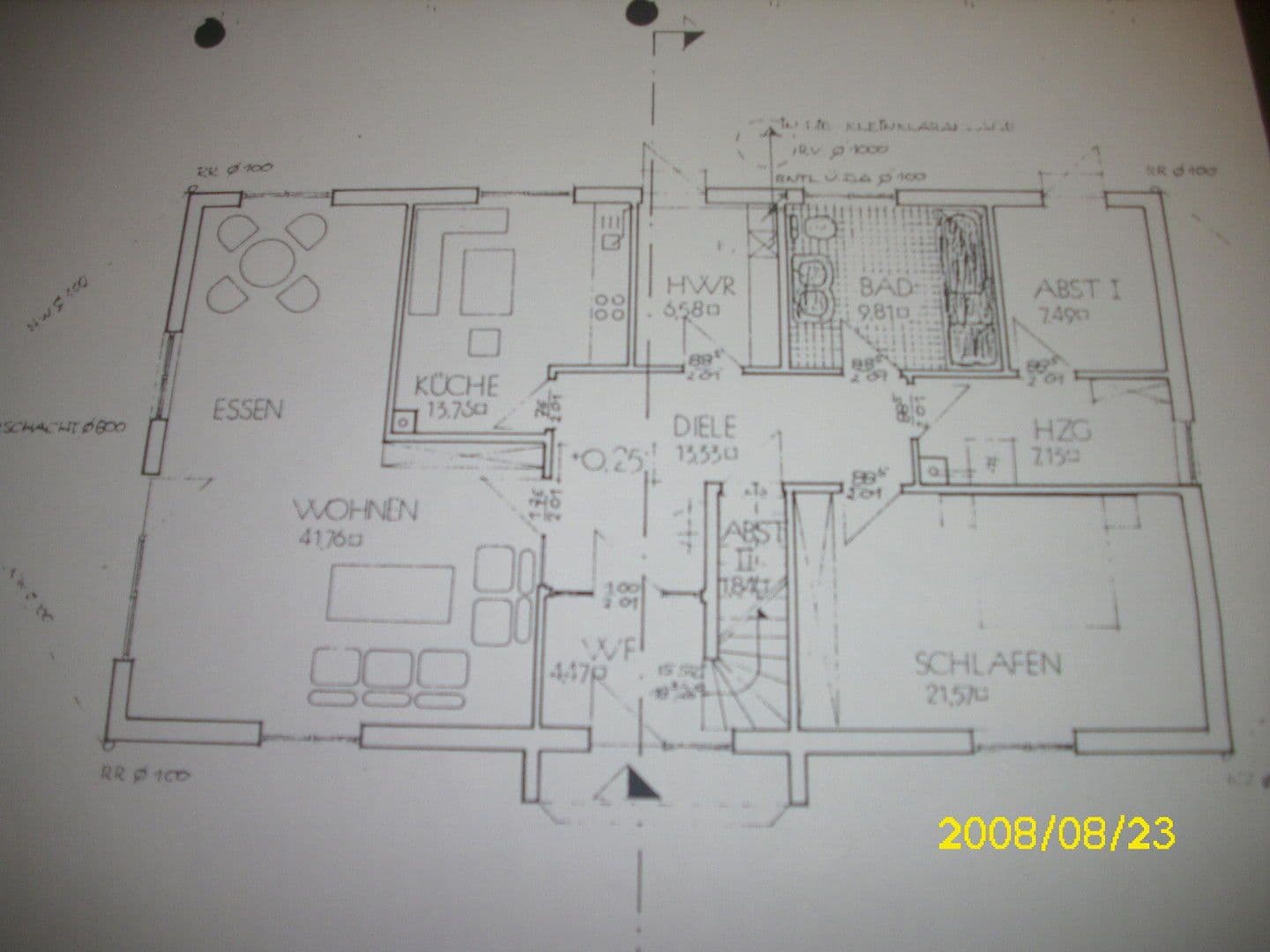 Prodej domu 196 m², pozemek 1.200 m², Zum Friedhof 2, Beverstedt, Dolní Sasko Prodej domu 196 m², pozemek 1.200 m², Zum Friedhof 2, Beverstedt, Dolní Sasko