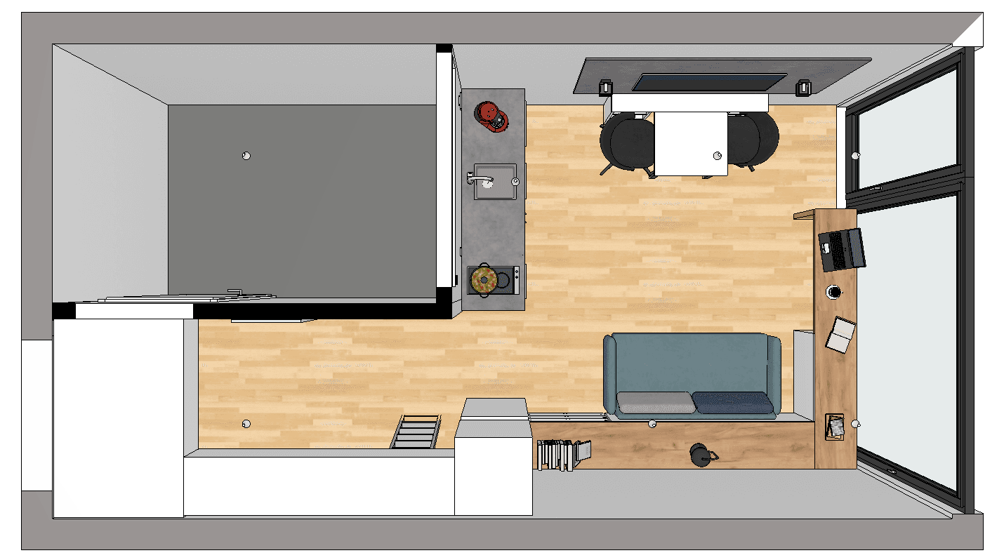 Pronájem bytu 1+1 29 m², Am Neudeck 12, München, Bavorsko Pronájem bytu 1+1 29 m², Am Neudeck 12, München, Bavorsko