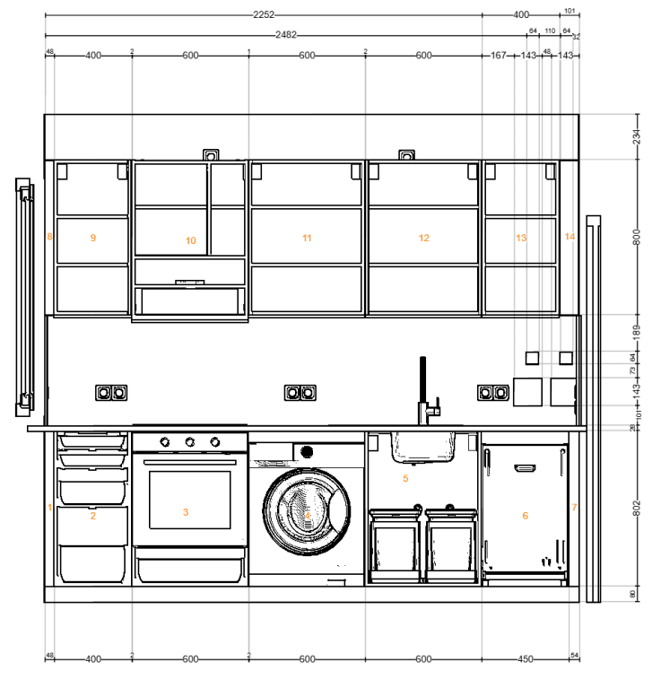 Pronájem bytu 2+1 54 m², In den Waldgärten 11, Frankfurt am Main, Hessen Pronájem bytu 2+1 54 m², In den Waldgärten 11, Frankfurt am Main, Hessen