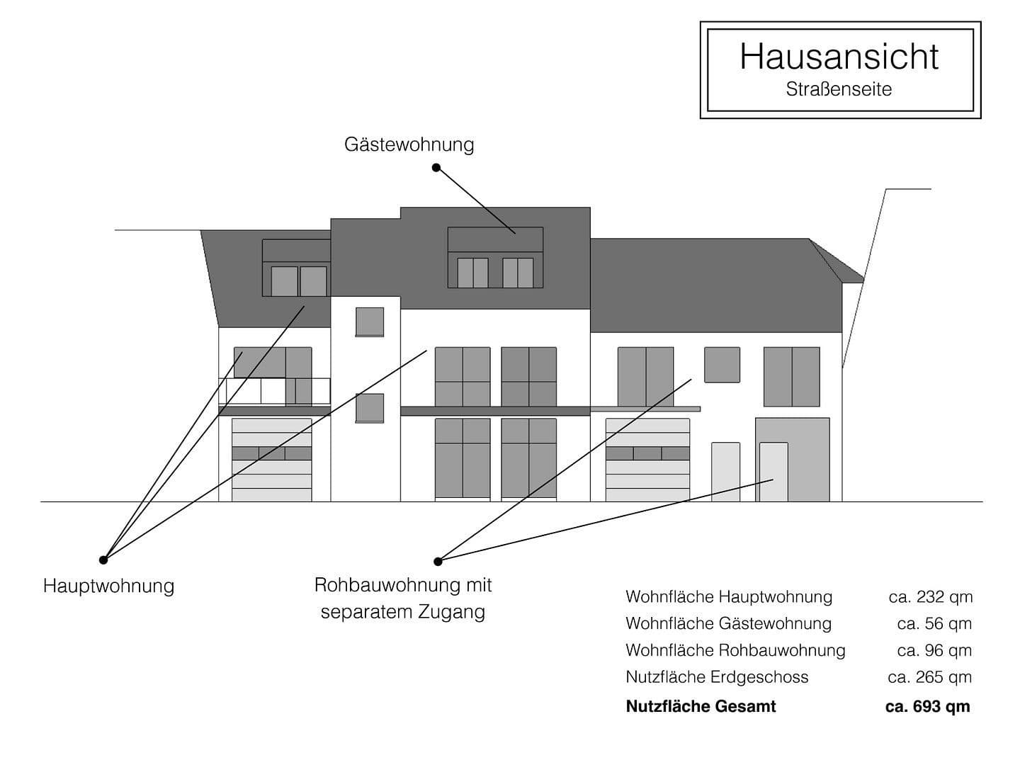 Prodej domu 384 m², pozemek 970 m², Mannebach, Porýní-Falc Prodej domu 384 m², pozemek 970 m², Mannebach, Porýní-Falc