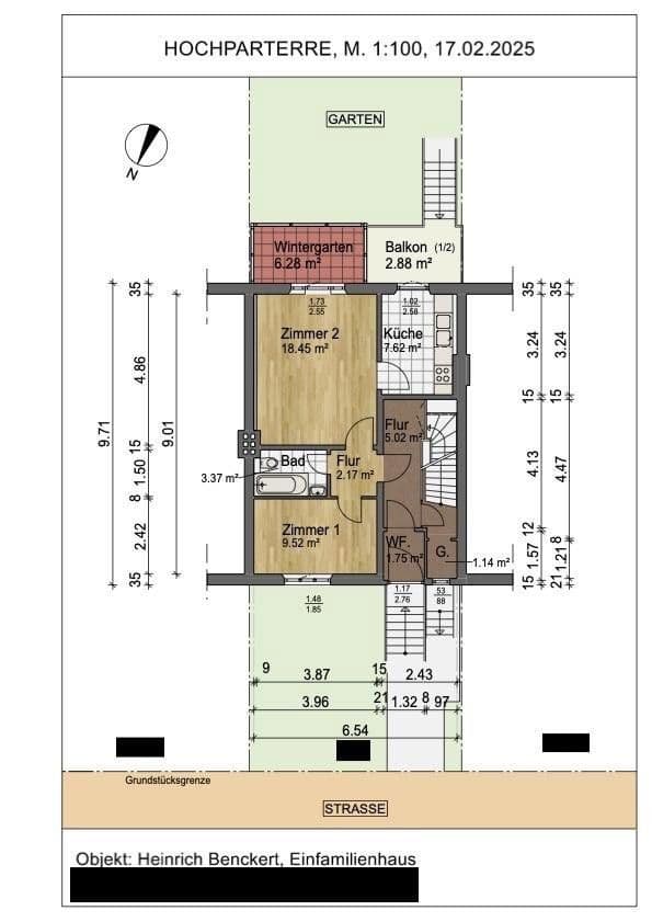 Prodej domu 199 m², pozemek 340 m², Busestr.67, Bremen, Bremen Prodej domu 199 m², pozemek 340 m², Busestr.67, Bremen, Bremen