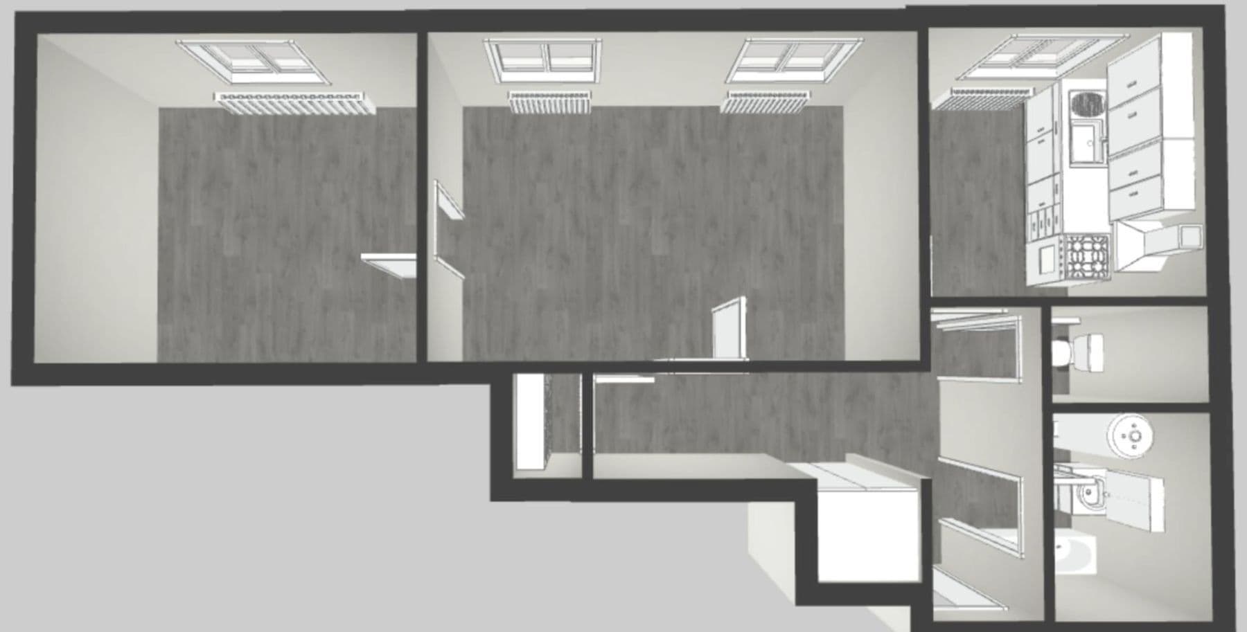 Pronájem bytu 2+1 63 m², Rokycanova, Turnov, Liberecký kraj Pronájem bytu 2+1 63 m², Rokycanova, Turnov, Liberecký kraj