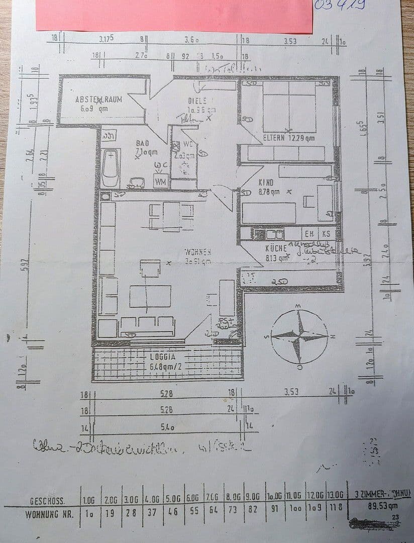 Prodej bytu 3+1 90 m², Woogstr. 36, Neuhofen, Porýní-Falc Prodej bytu 3+1 90 m², Woogstr. 36, Neuhofen, Porýní-Falc