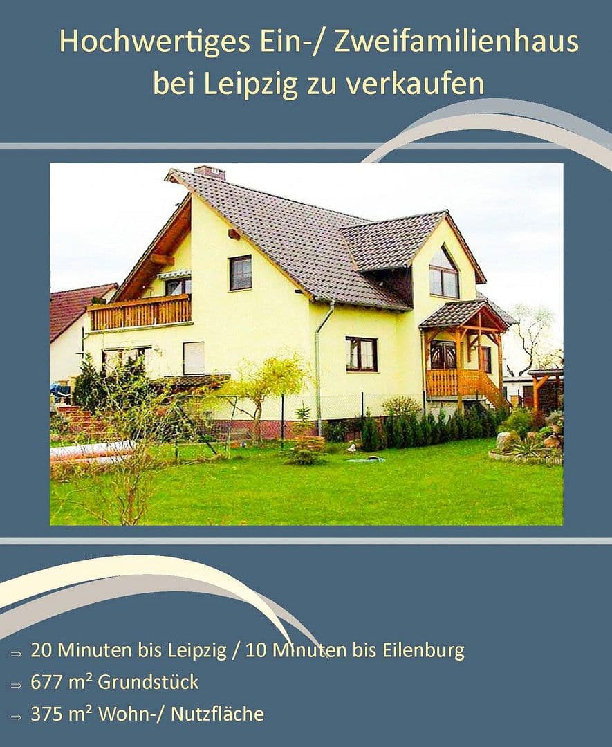 Prodej domu 316 m², pozemek 677 m², Südstraße 24, Zschepplin, Sasko Prodej domu 316 m², pozemek 677 m², Südstraße 24, Zschepplin, Sasko