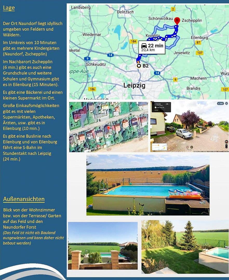 Prodej domu 316 m², pozemek 677 m², Südstraße 24, Zschepplin, Sasko Prodej domu 316 m², pozemek 677 m², Südstraße 24, Zschepplin, Sasko