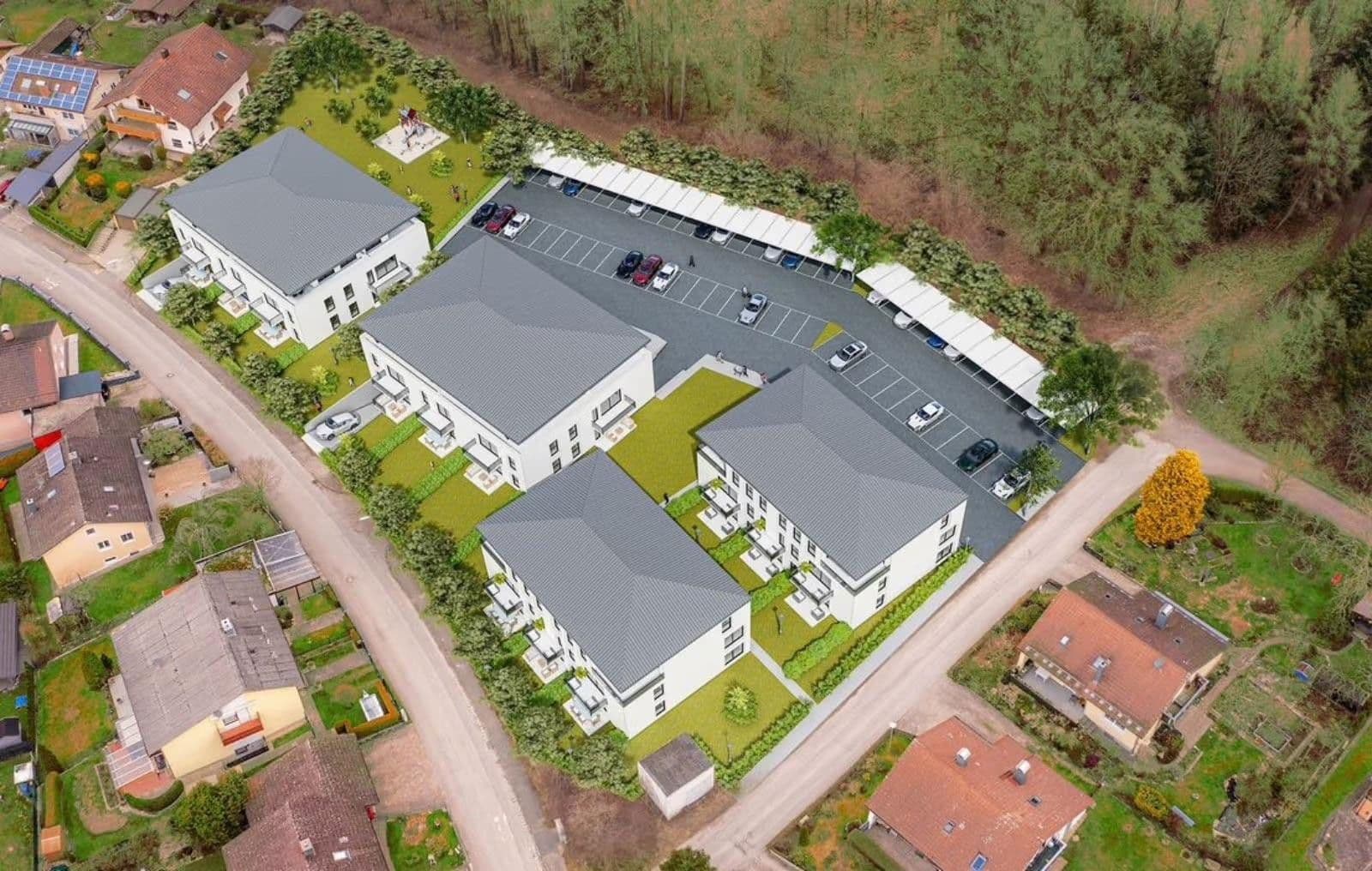 Pronájem bytu 2+1 72 m², Am Steinkart 5b, Bad Griesbach i.Rottal, Bavorsko Pronájem bytu 2+1 72 m², Am Steinkart 5b, Bad Griesbach i.Rottal, Bavorsko