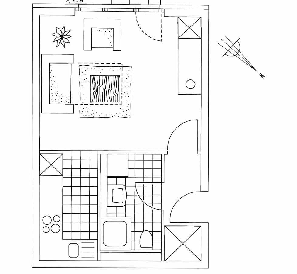 Prodej bytu 1+1 32 m², Mainz, Porýní-Falc Prodej bytu 1+1 32 m², Mainz, Porýní-Falc