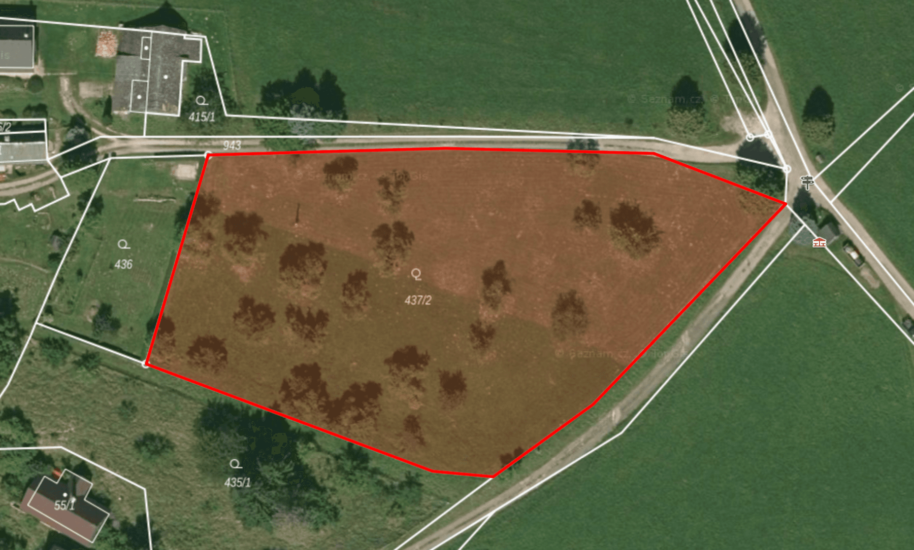 Prodej pozemku 5.276 m², Šárovcova Lhota, Královéhradecký kraj Prodej pozemku 5.276 m², Šárovcova Lhota, Královéhradecký kraj