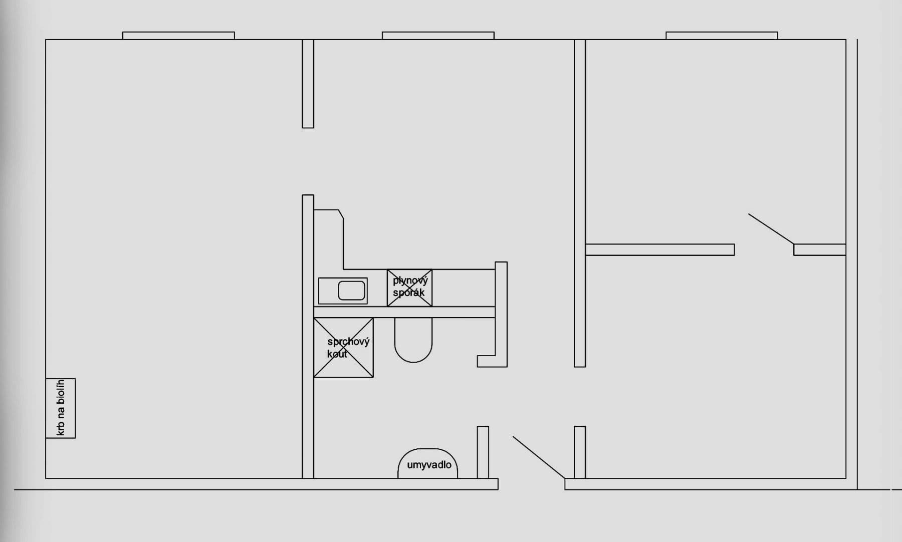 Pronájem bytu 3+1 60 m², Čermákova, Plzeň, Plzeňský kraj Pronájem bytu 3+1 60 m², Čermákova, Plzeň, Plzeňský kraj