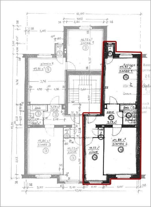 Prodej bytu 2+1 60 m², Kopernikusstraße 55, Düsseldorf, Severní Porýní-Vestfálsko Prodej bytu 2+1 60 m², Kopernikusstraße 55, Düsseldorf, Severní Porýní-Vestfálsko
