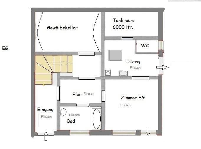 Prodej domu 112 m², pozemek 281 m², Rottenburg am Neckar, Bádensko-Württembersko Prodej domu 112 m², pozemek 281 m², Rottenburg am Neckar, Bádensko-Württembersko