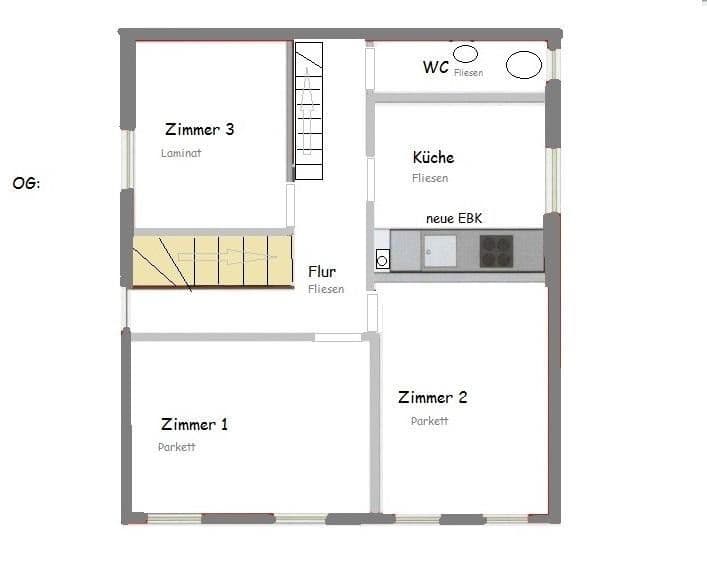 Prodej domu 112 m², pozemek 281 m², Rottenburg am Neckar, Bádensko-Württembersko Prodej domu 112 m², pozemek 281 m², Rottenburg am Neckar, Bádensko-Württembersko