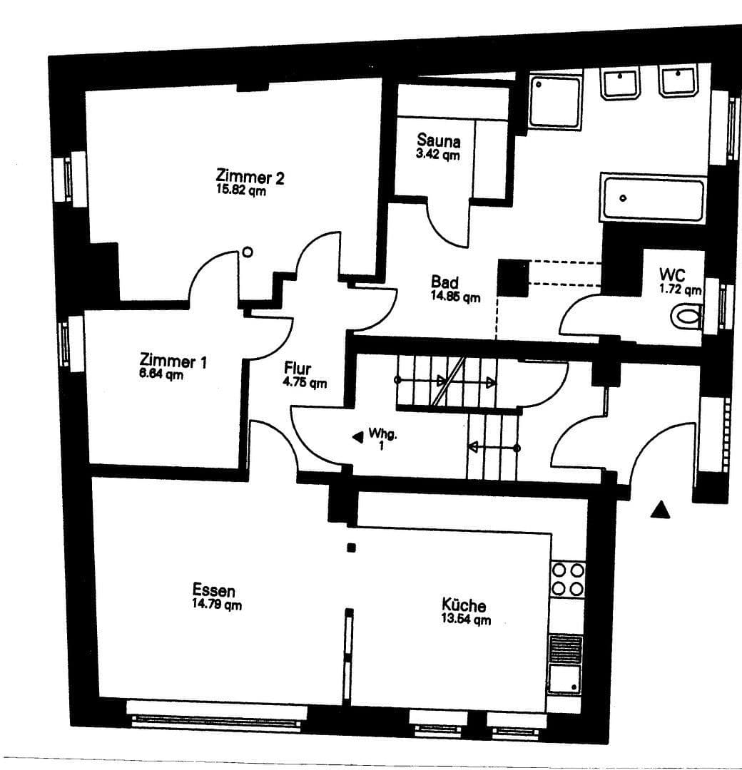 Pronájem bytu 3+1 76 m², Scheidertalstraße 20, Taunusstein, Hessen Pronájem bytu 3+1 76 m², Scheidertalstraße 20, Taunusstein, Hessen