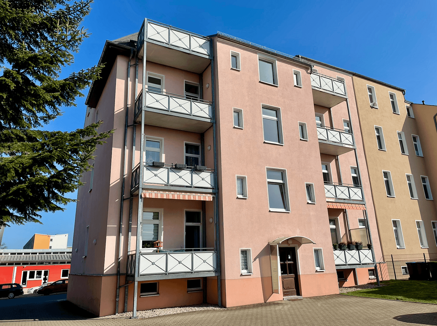 Pronájem bytu 3+1 79 m², Wechselburger Str. 4, Chemnitz, Sasko Pronájem bytu 3+1 79 m², Wechselburger Str. 4, Chemnitz, Sasko