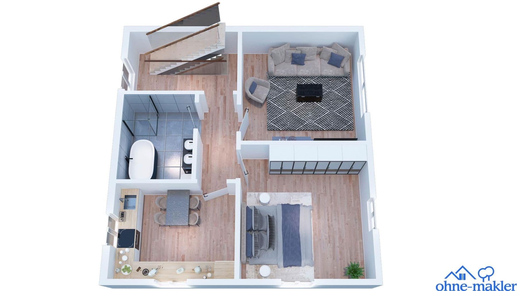 Prodej domu 118 m², pozemek 1.157 m², Ichenhausen, Bavorsko Prodej domu 118 m², pozemek 1.157 m², Ichenhausen, Bavorsko