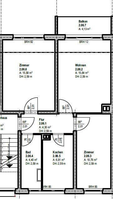 Pronájem bytu 3+1 60 m², Jahnring 36, Schleife - Slepo, Sasko Pronájem bytu 3+1 60 m², Jahnring 36, Schleife - Slepo, Sasko