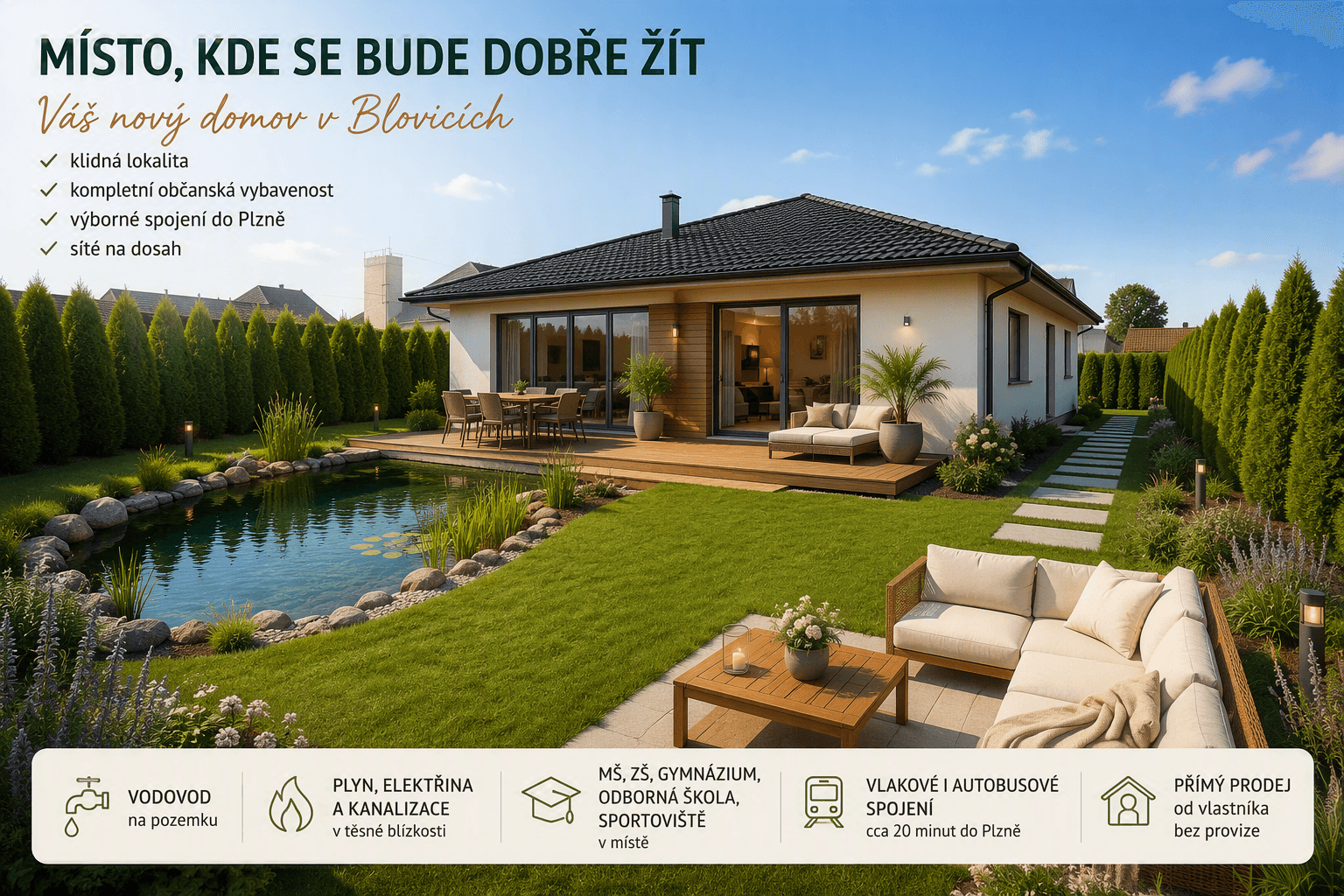 Prodej pozemku 441 m², Blovice, Plzeňský kraj Prodej pozemku 441 m², Blovice, Plzeňský kraj