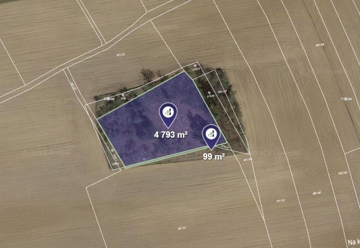 Prodej pozemku 466 m², Křesetice, Středočeský kraj Prodej pozemku 466 m², Křesetice, Středočeský kraj