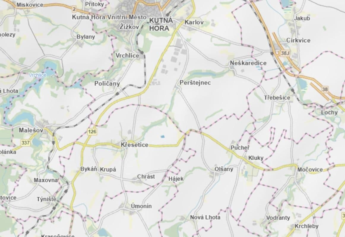 Prodej pozemku 466 m², Křesetice, Středočeský kraj Prodej pozemku 466 m², Křesetice, Středočeský kraj