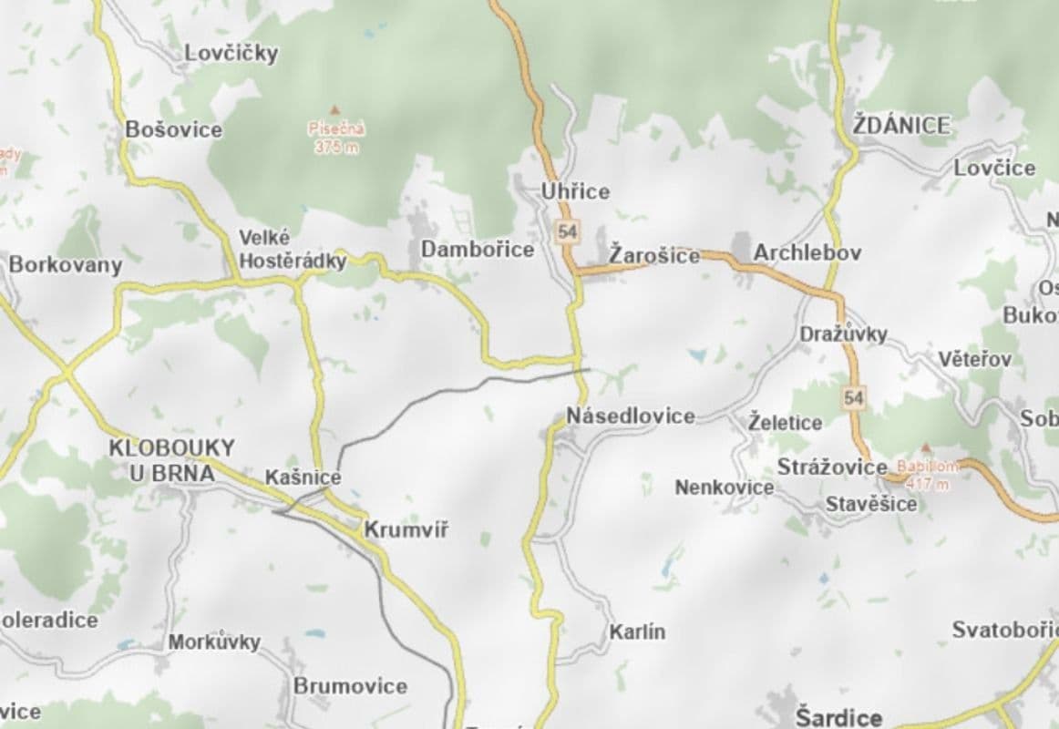 Prodej pozemku 1.186 m², Dambořice, Jihomoravský kraj Prodej pozemku 1.186 m², Dambořice, Jihomoravský kraj