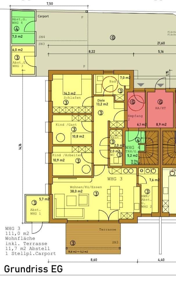 Prodej bytu 4+1 111 m², Menkenweg 15b, Melle, Dolní Sasko Prodej bytu 4+1 111 m², Menkenweg 15b, Melle, Dolní Sasko