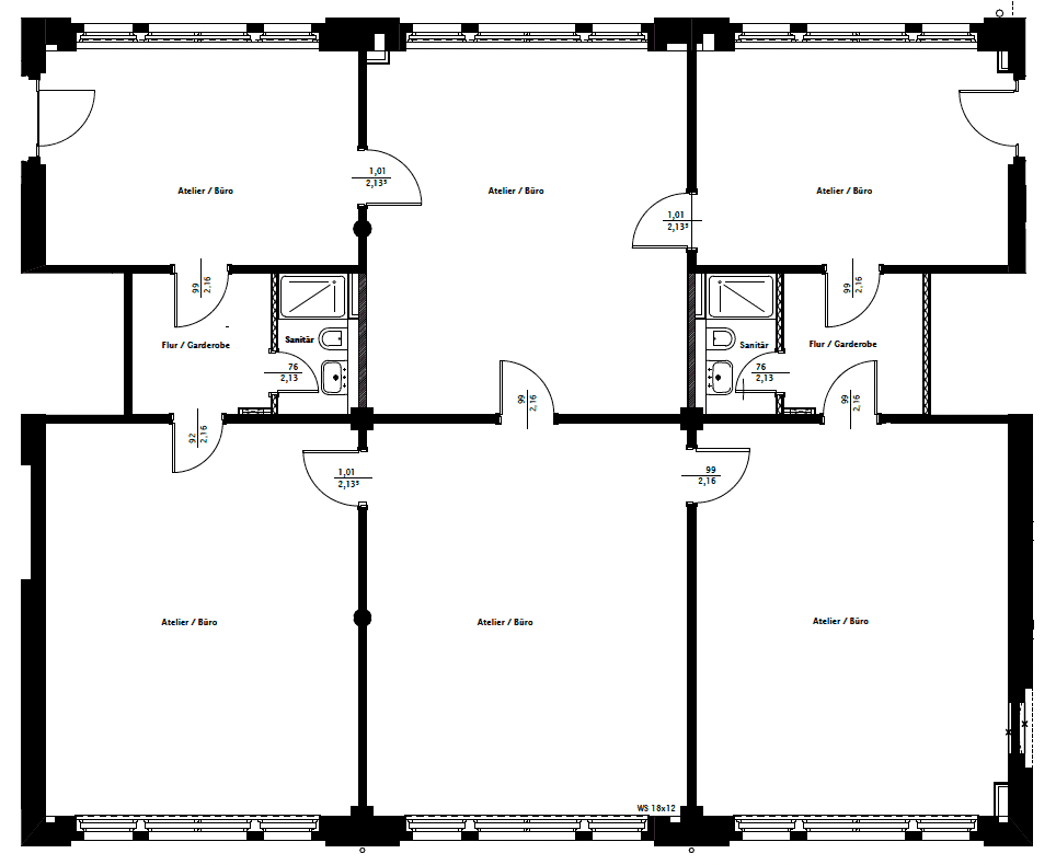 Pronájem kanceláře 300 m², Freienwalder Str. 17, Berlin, Berlín Pronájem kanceláře 300 m², Freienwalder Str. 17, Berlin, Berlín