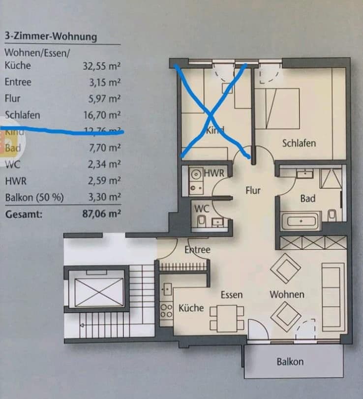 Pronájem bytu 2+1 75 m², Neudörferstraße 23, Nürnberg, Bavorsko Pronájem bytu 2+1 75 m², Neudörferstraße 23, Nürnberg, Bavorsko