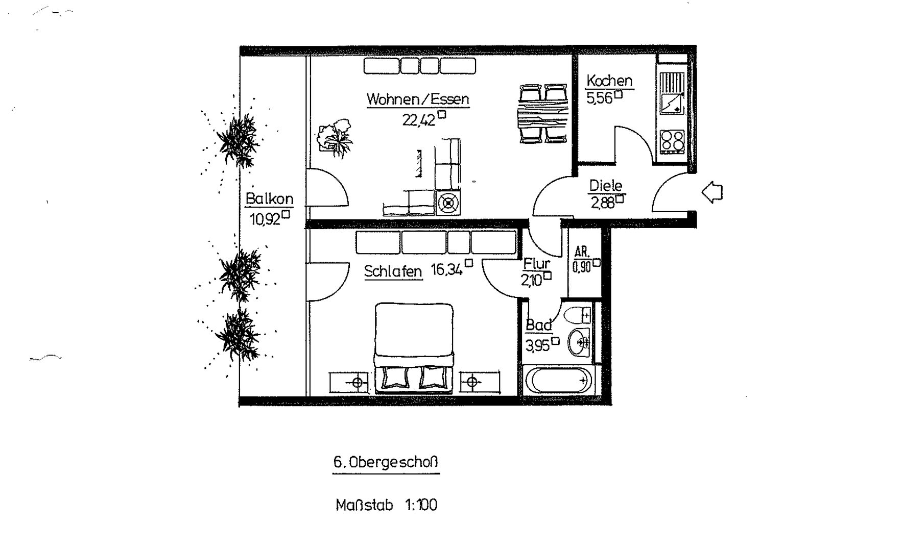 Prodej bytu 2+1 60 m², Faaker Straße 15, Wiesbaden, Hessen Prodej bytu 2+1 60 m², Faaker Straße 15, Wiesbaden, Hessen