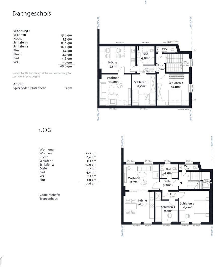 Pronájem bytu 3+1 72 m², Burgstraße 85, Solingen, Severní Porýní-Vestfálsko Pronájem bytu 3+1 72 m², Burgstraße 85, Solingen, Severní Porýní-Vestfálsko