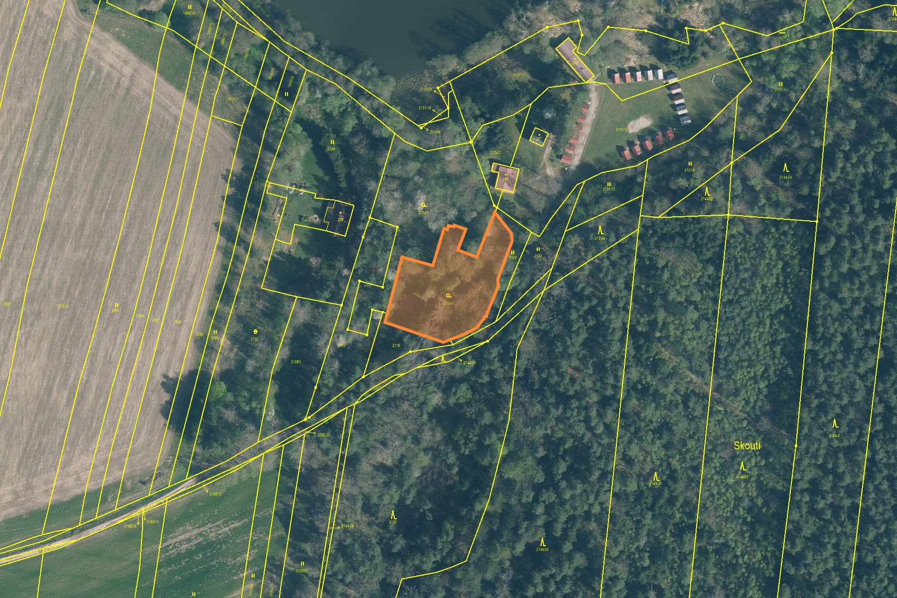 Prodej pozemku 2.304 m², Olešnice, Jihočeský kraj Prodej pozemku 2.304 m², Olešnice, Jihočeský kraj