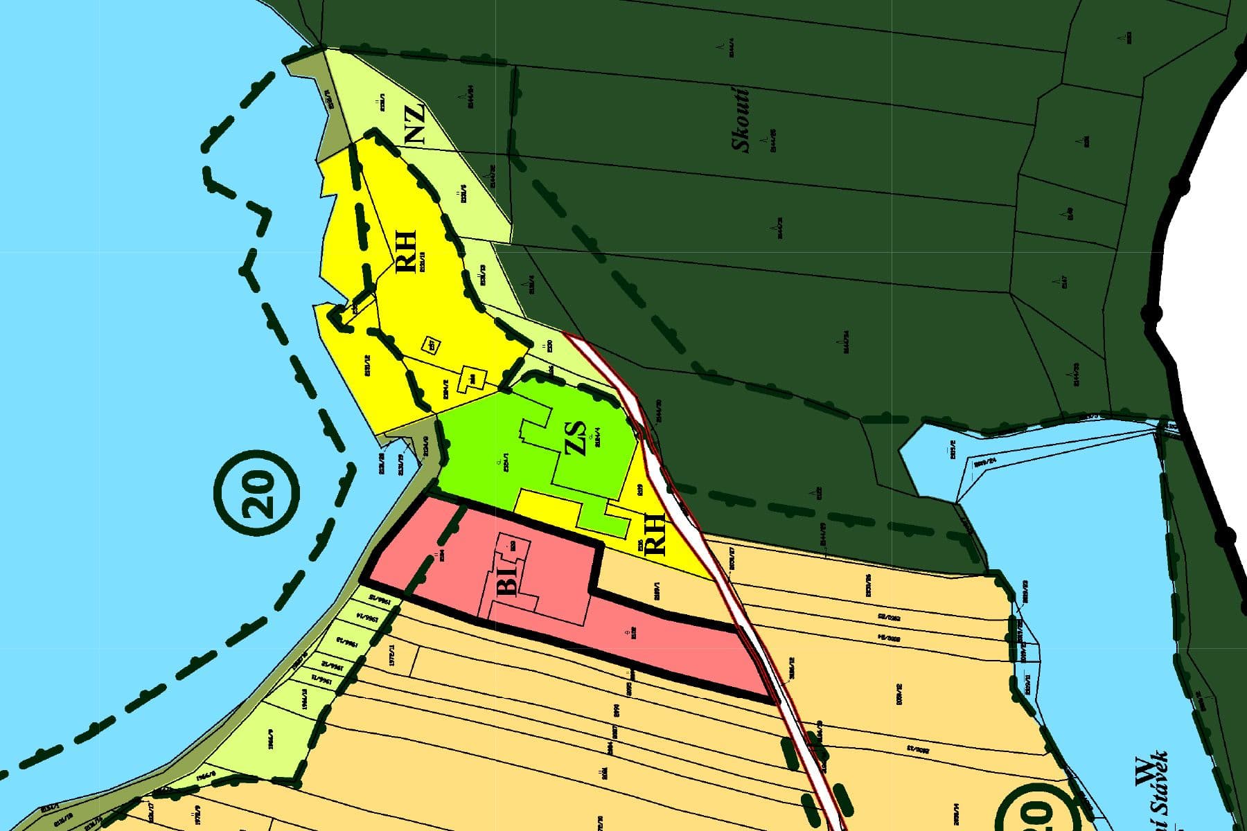 Prodej pozemku 2.304 m², Olešnice, Jihočeský kraj Prodej pozemku 2.304 m², Olešnice, Jihočeský kraj