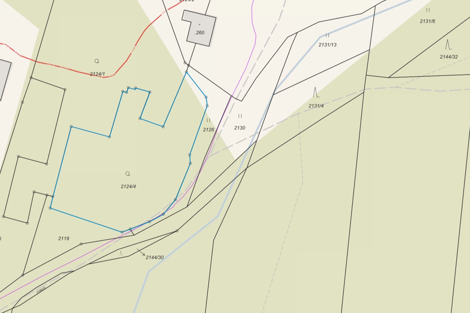 Prodej pozemku 2.304 m², Olešnice, Jihočeský kraj Prodej pozemku 2.304 m², Olešnice, Jihočeský kraj