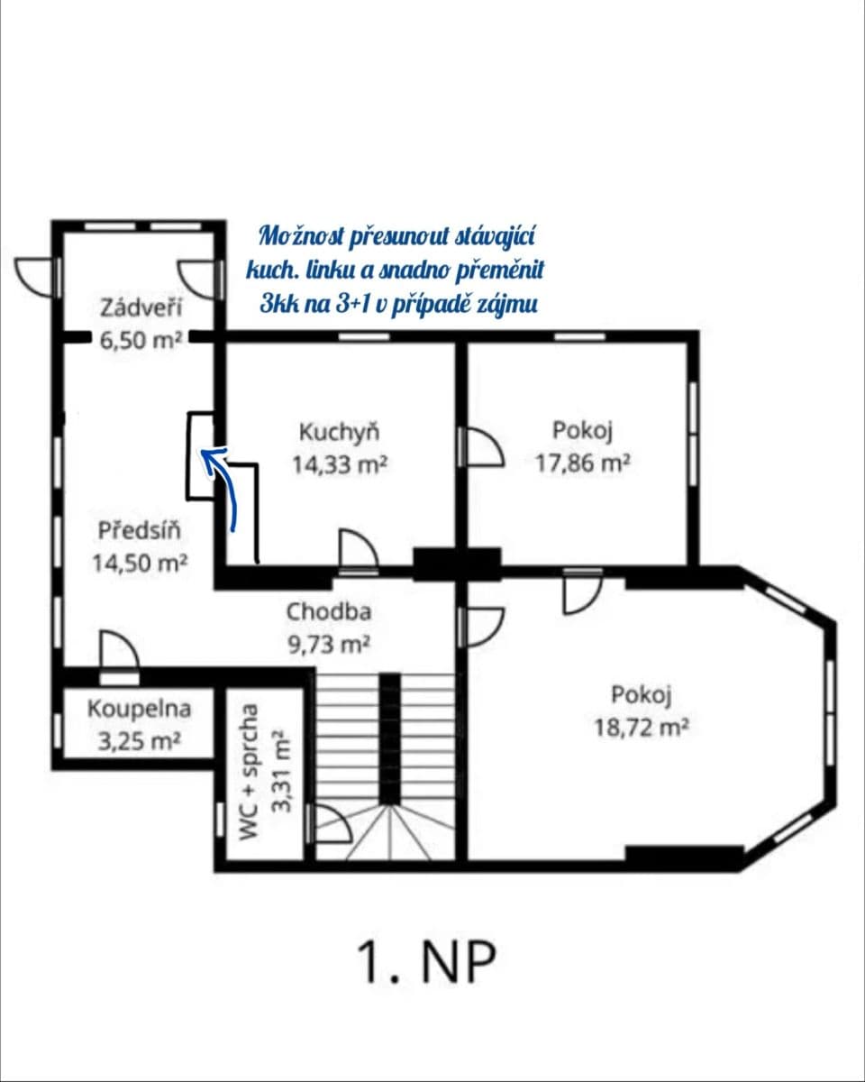 Pronájem bytu 3+kk 123 m², Na Vysočanských vinicích, Praha, Praha Pronájem bytu 3+kk 123 m², Na Vysočanských vinicích, Praha, Praha