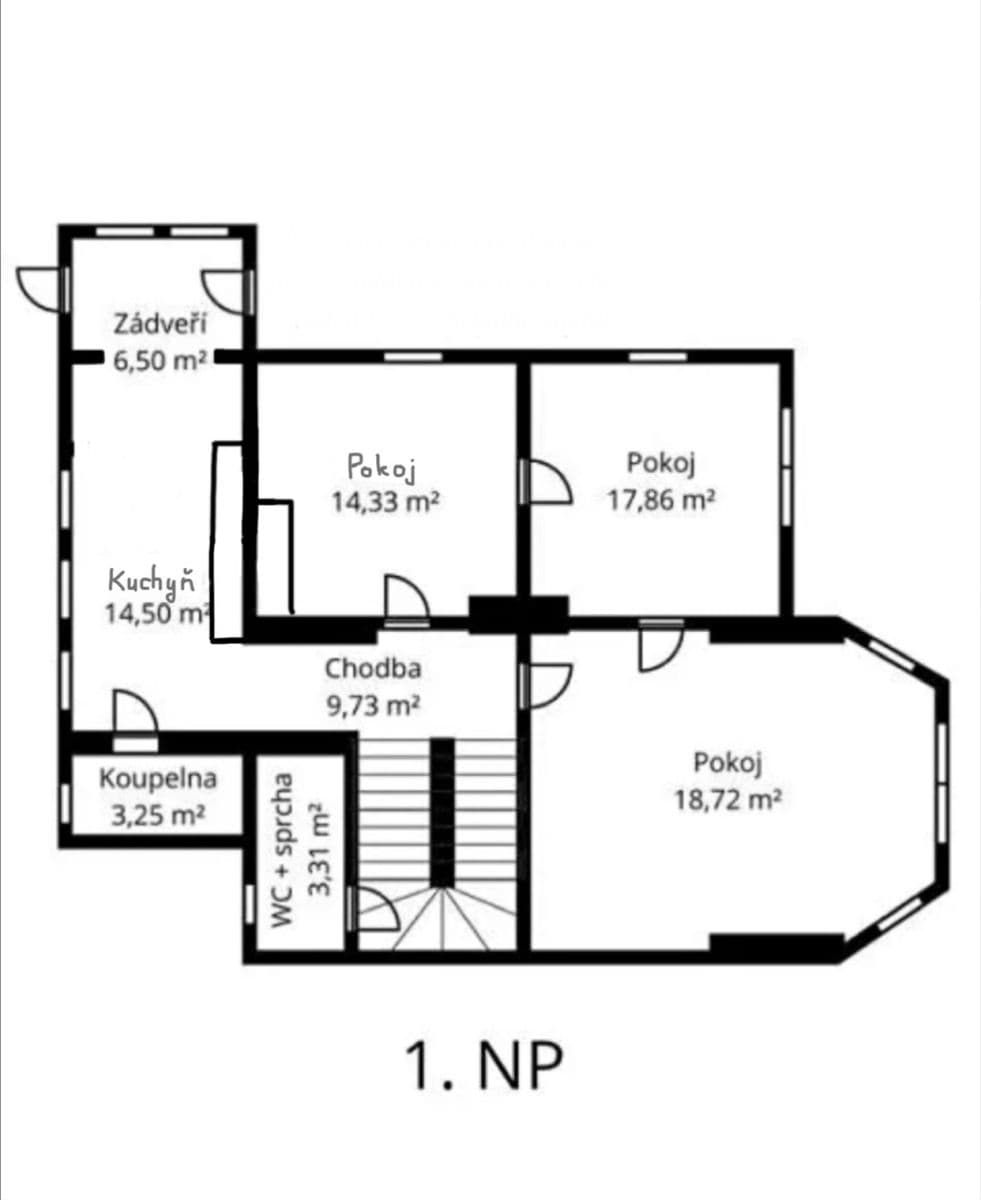Pronájem bytu 3+1 123 m², Na Vysočanských vinicích, Praha, Praha Pronájem bytu 3+1 123 m², Na Vysočanských vinicích, Praha, Praha