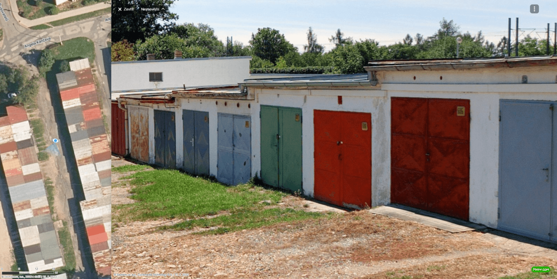Pronájem garáže 18 m², Angela Kančeva, Tábor, Jihočeský kraj Pronájem garáže 18 m², Angela Kančeva, Tábor, Jihočeský kraj